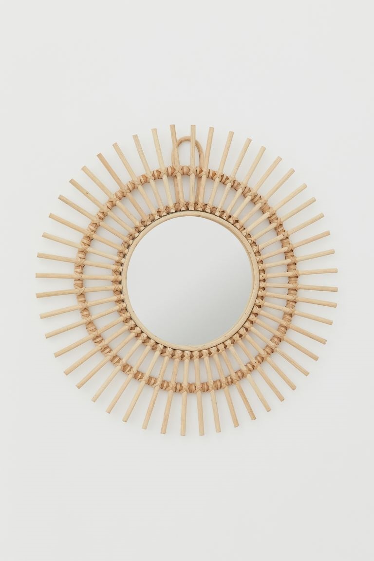 HM Rattan Mirror Kids Bedroom Updates - SavvyMom