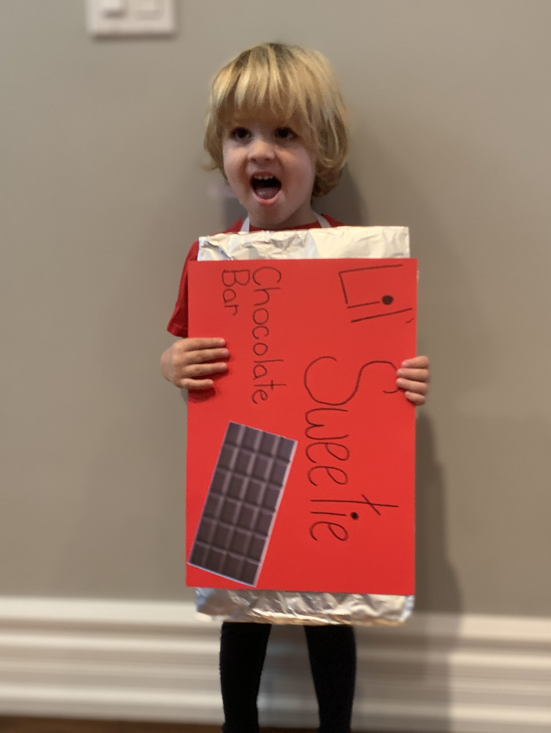 Chocolate Bar DIY Halloween Costume - SavvyMom