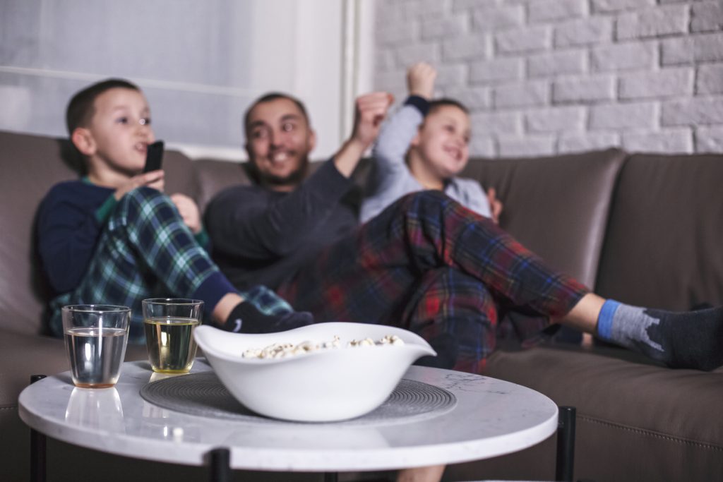 Casual evening in front of tv Streaming in November Shows for Kids in Canada - SavvyMom