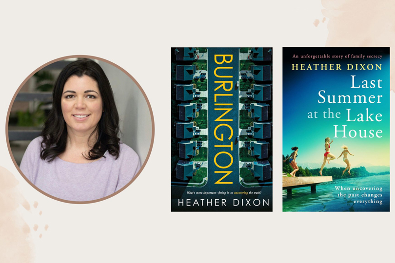 A Peek into the World of Author Heather Dixon and the Inspiration Behind Burlington - HEADER Author Heather Dixon - SavvyMom