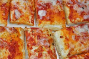 Focaccia Mini Pizza Bites Recipe - SavvyMom