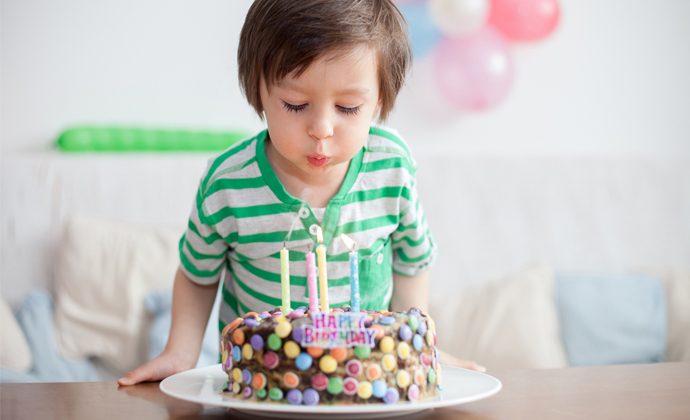 a great birthday tradition to start with kids