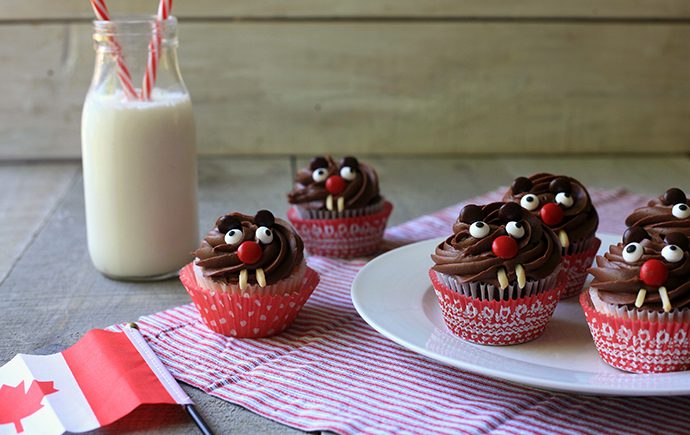 Canadian Critter Cupcakes
