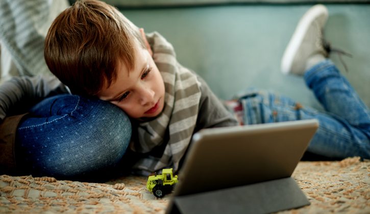 limiting screen time for kids