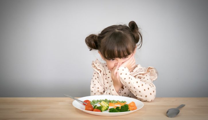 children don't want to eat vegetables