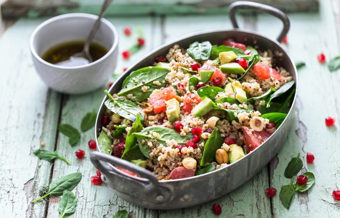 Winter Salad with Quinoa