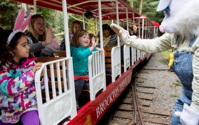 stanley park easter train