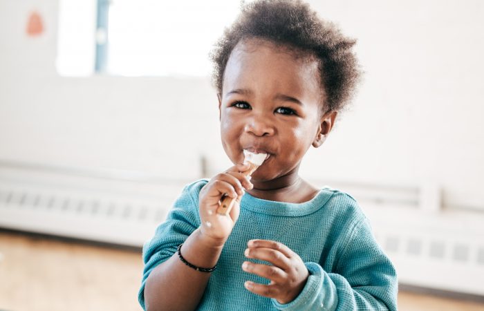 toddler and healthy breakfast