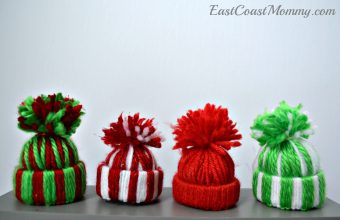 yarn hats finished