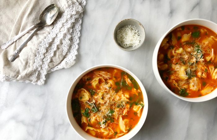 Instant Pot Tuscan Tortellini Soup 1