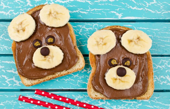 Toast toppings for toddler