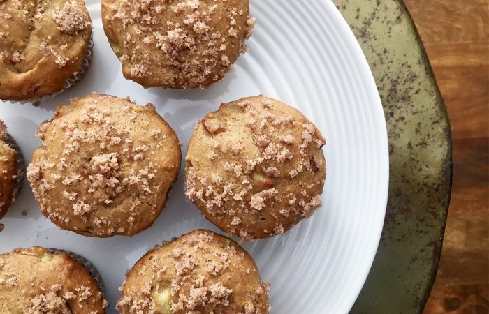 Rhubarb Muffins
