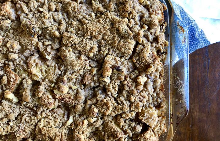 Apple and Raisin Baked French Toast Recipe