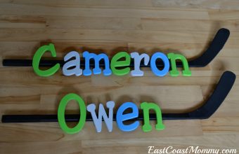 diy hockey room decor