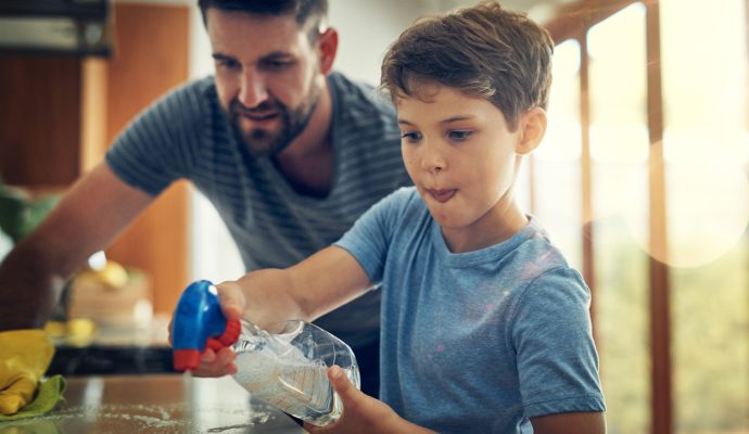 Spring Cleaning with Kids