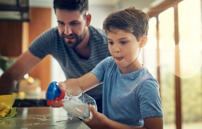 Spring Cleaning with Kids