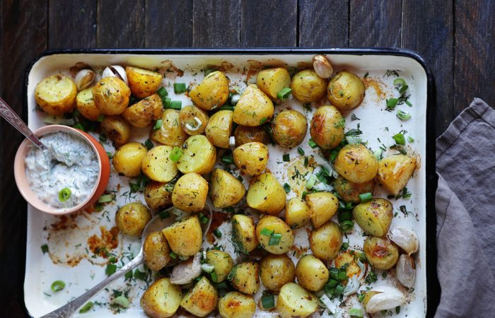 Roasted Potatoes with Herbs, 5 Summer Side Dishes