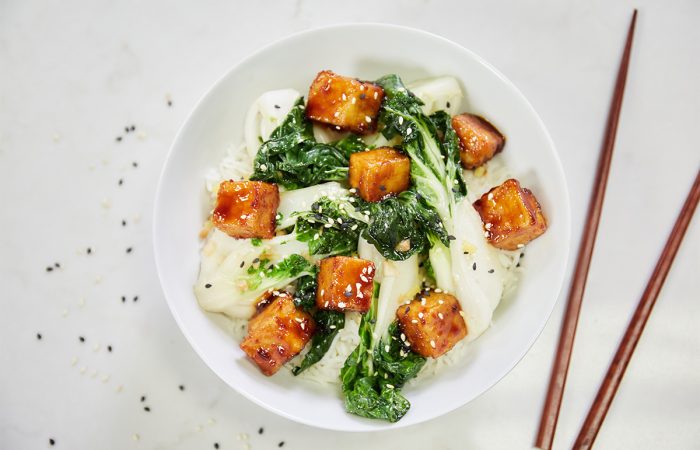 Vegan Tofu with Bok Choy Recipe