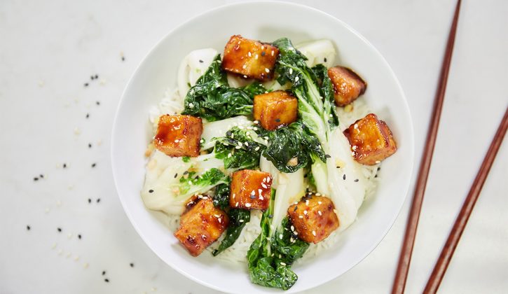 Vegan Tofu with Bok Choy Recipe