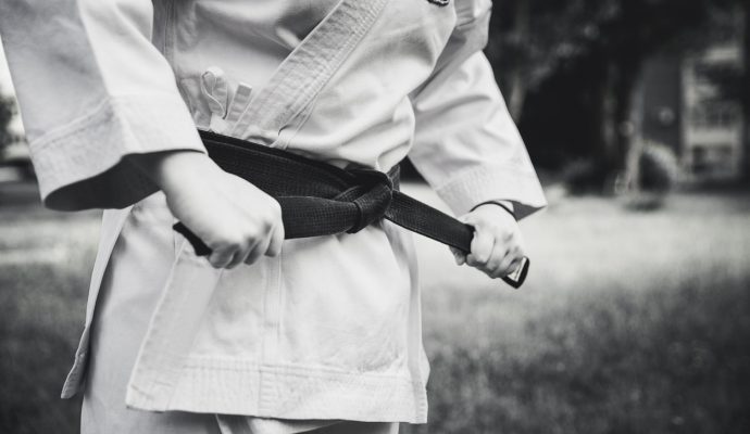 I took karate with my son