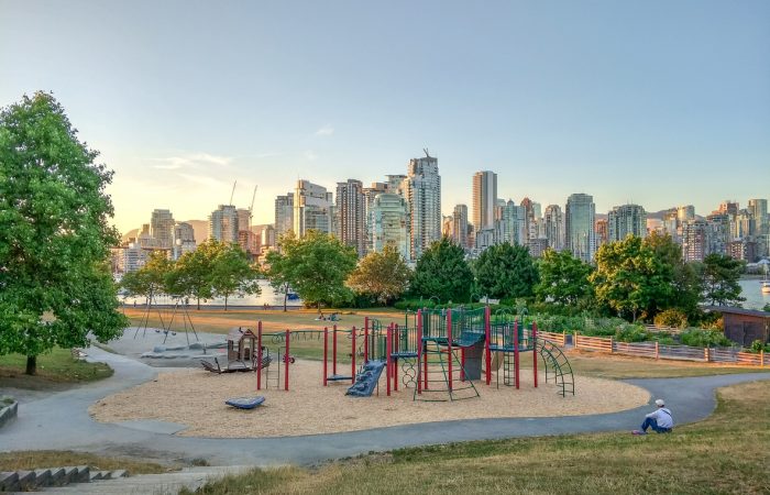 Modern children playground