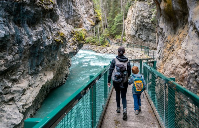 Johnson Canyon Calgary Family Hikes - SavvyMom