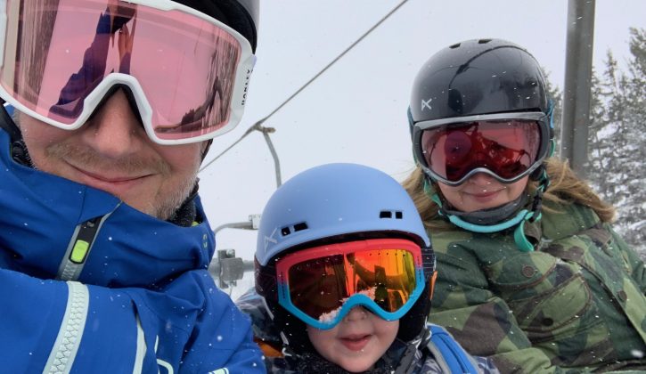Family with Little Kid Snowboarding Tips - SavvyMom