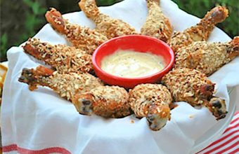 Oven-Baked Pretzel Fried Chicken - SavvyMom