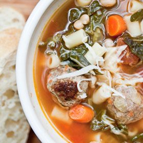 Meatball Minestrone