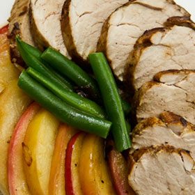 Pork Tenderloin with Sauteed Apples
