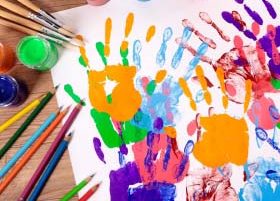 Organizing Children's Artwork