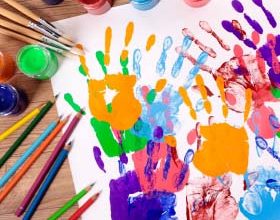 Organizing Children's Artwork