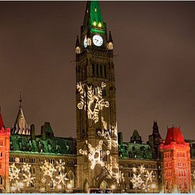 Christmas Lights Across Canada