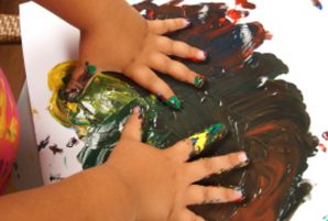 Organizing Kids' Artwork