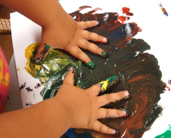 Organizing Kids' Artwork
