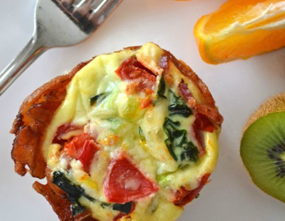 Bacon and Egg Breakfast Cups