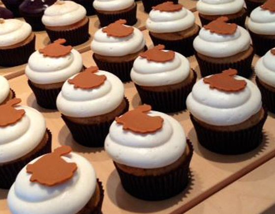 Dlish Cupcakes' Pumpkin Cupcakes