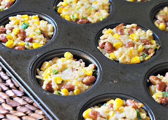 Rice and Bean Cakes Recipe - SavvyMom