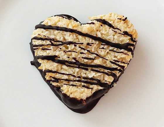 Valentine's Coconut Macaroons