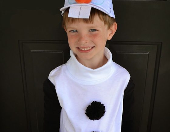 DIY Olaf Costume