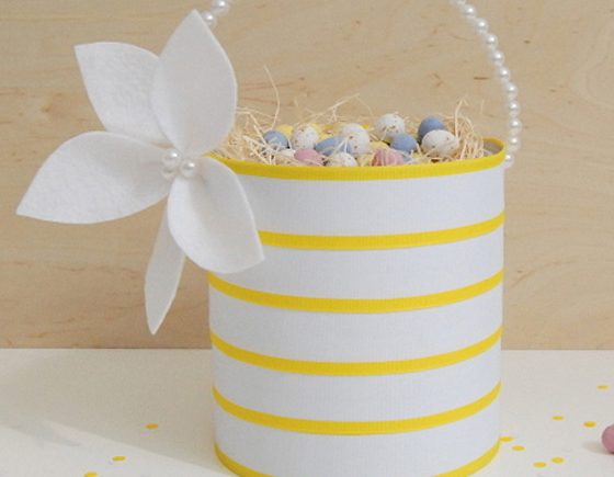 Upcycled Easter Basket