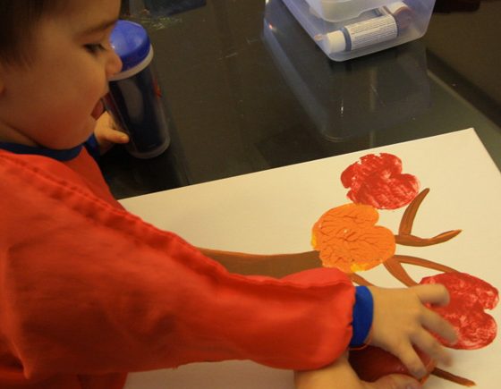 Apple-Stamp Art
