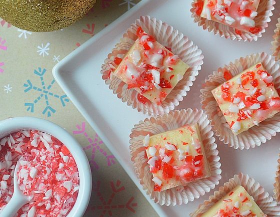 Candy Cane Fudge