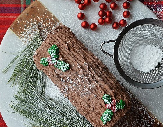 Mini No-Bake Yule Logs