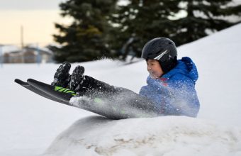 The Best Toboggan Hills in the GTA