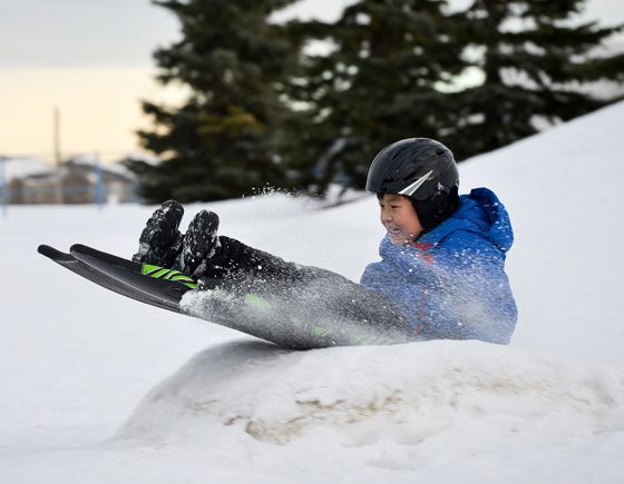 The Best Toboggan Hills in the GTA