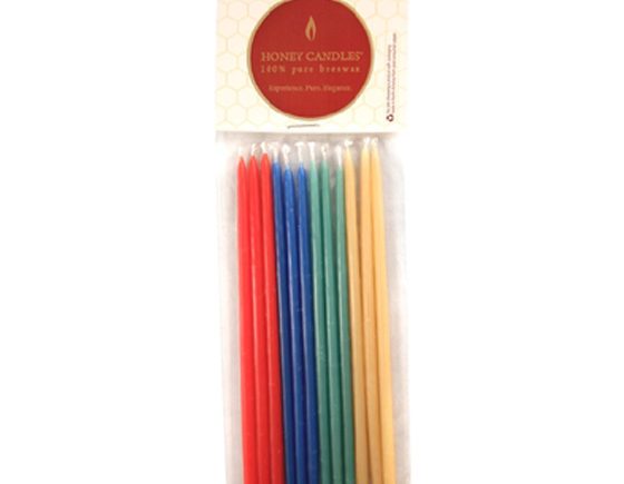 Beeswax Birthday Candles