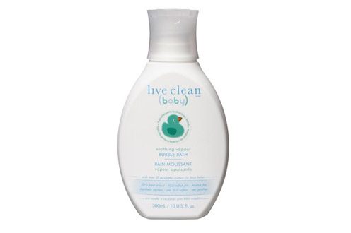 live clean bubble bath