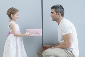 Child Giving Gift