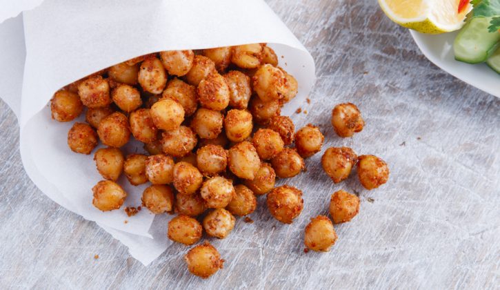 Roasted Chickpeas with Spices